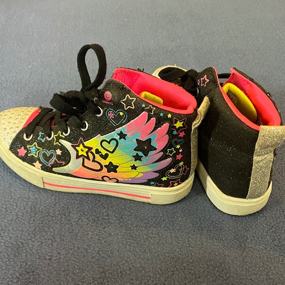 Skechers Other - High-top Sparkly Sneakers